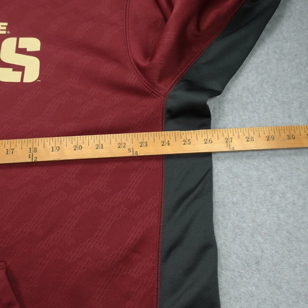 Florida State FSU Seminoles‎ Hoodie Mens XL Maroon Therma-FIT Nike NCAA